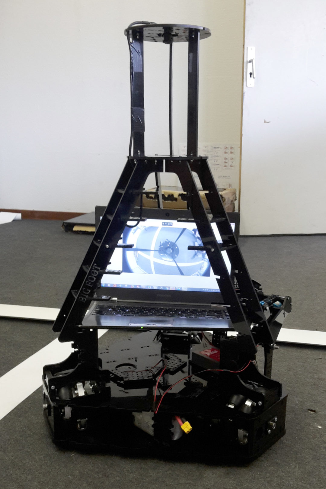 Robocup 2019 – RCT Robot structure is completed | RCT : Robot Club Toulon